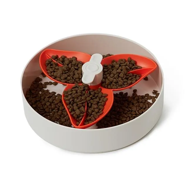 Pet DreamHouse Spin Interactive Slow Feeder for Dogs Bougainvillea