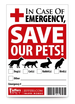 Pet Rescue Sticker