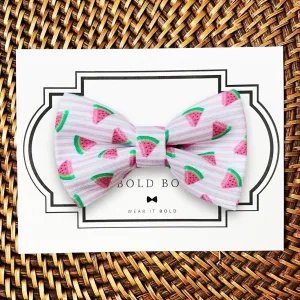 Pink Watermelon Bow Tie for Dog and Cat Collar