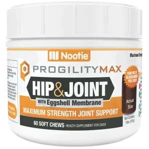 ProgilityMax Hip & Joint Soft Chew Supplement | with Eggshell Membrane