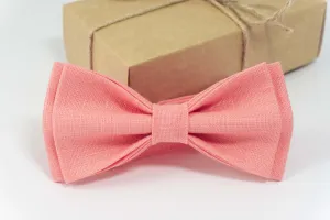 Rose color bow tie | wedding bow ties