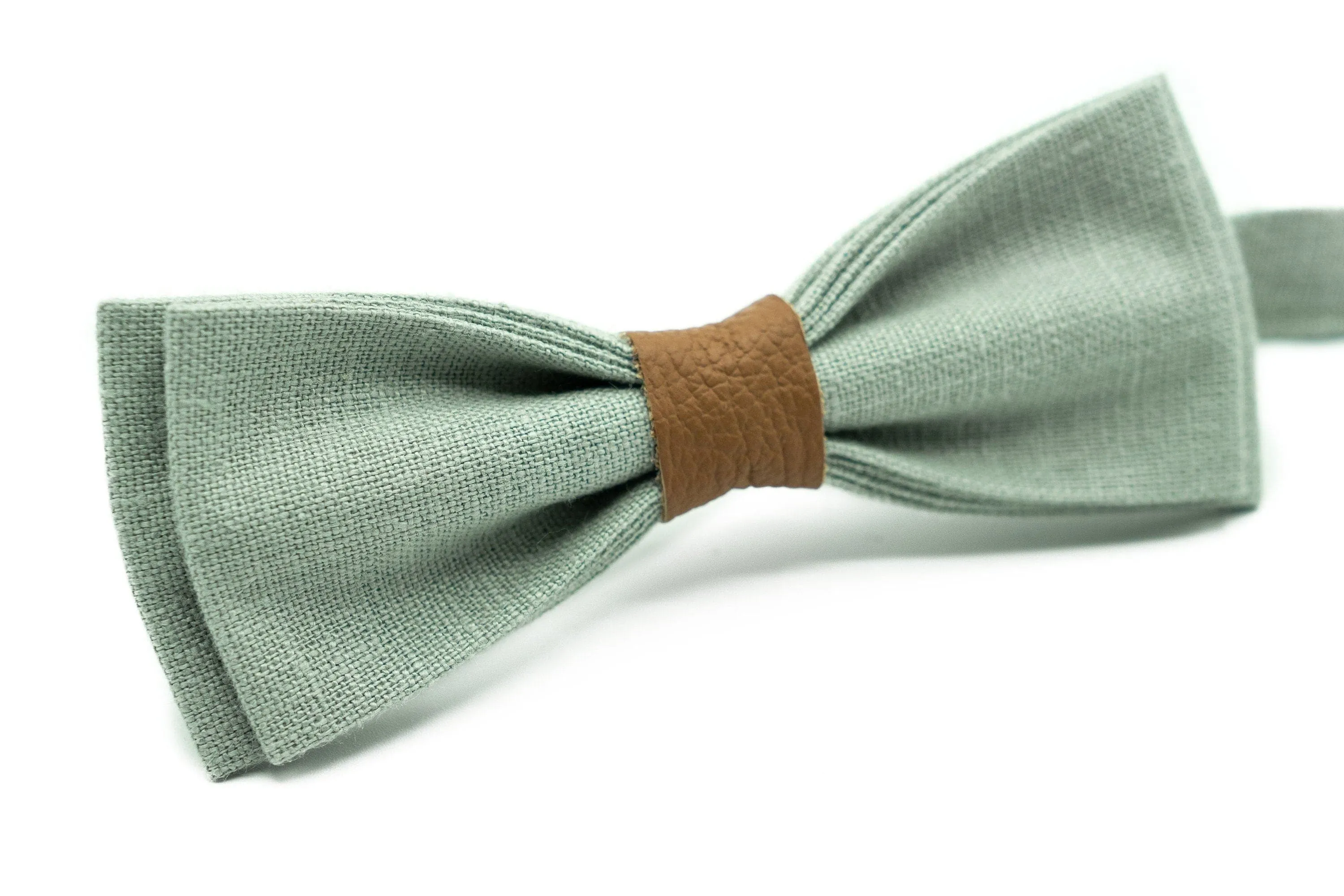 Sage Wedding Attire: Groom and Groomsmen Bow Ties, Ties, Braces & Accessories