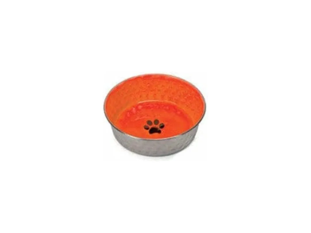 Steel Bowl Acc.C/Rubber Edge Ceram.0,4L