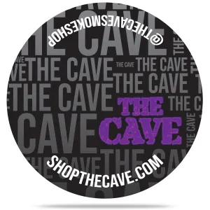 The Cave Smoke Shop - Landing Pad - Large Round - All Over