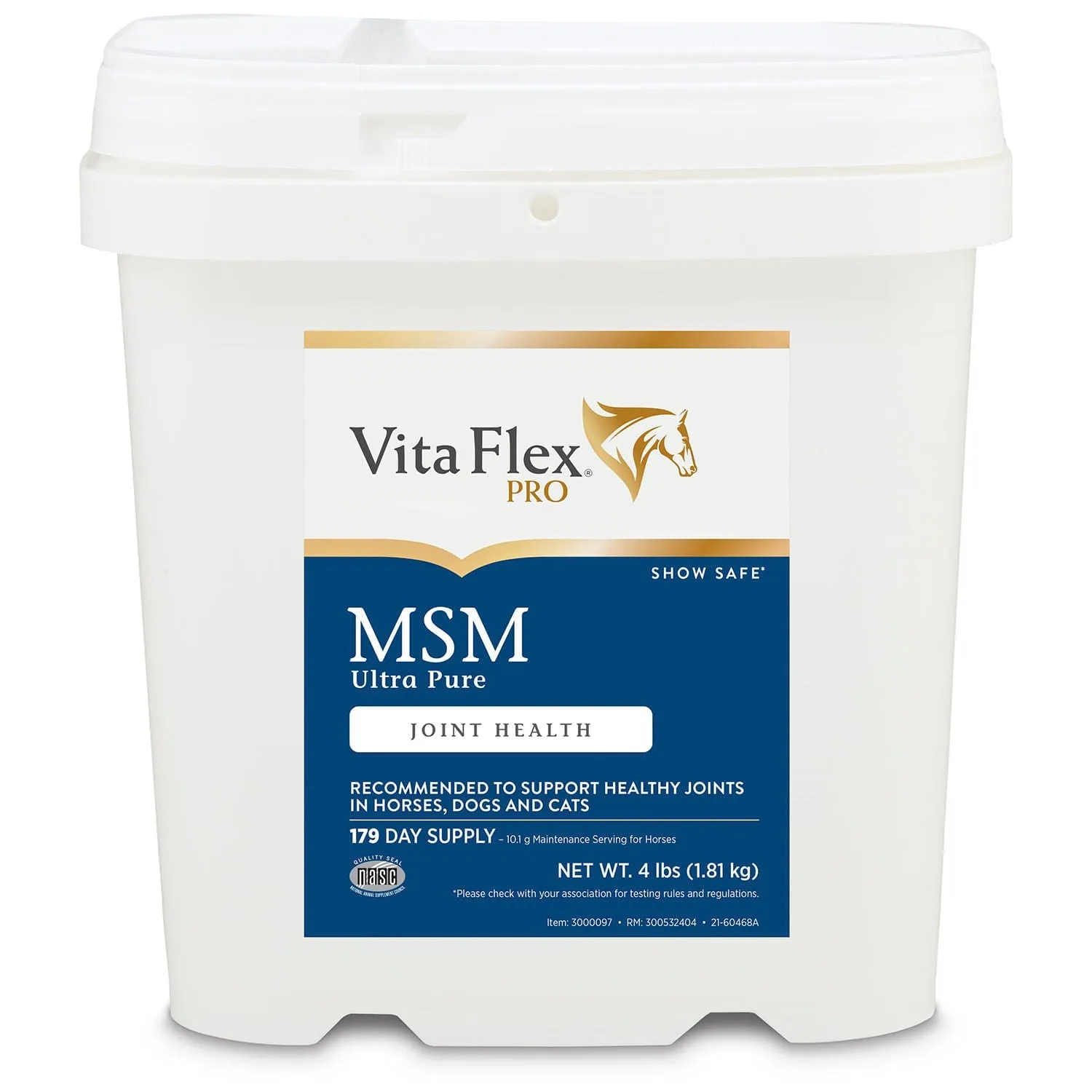 Vita Flex Pro MSM Quality Joint Supplement for Horses, Dogs and Cats