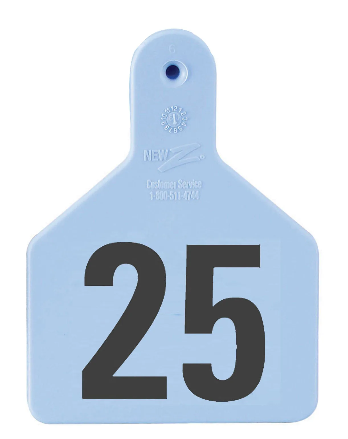 Z Tags Numbered Ear Tags (Calf), 25 count