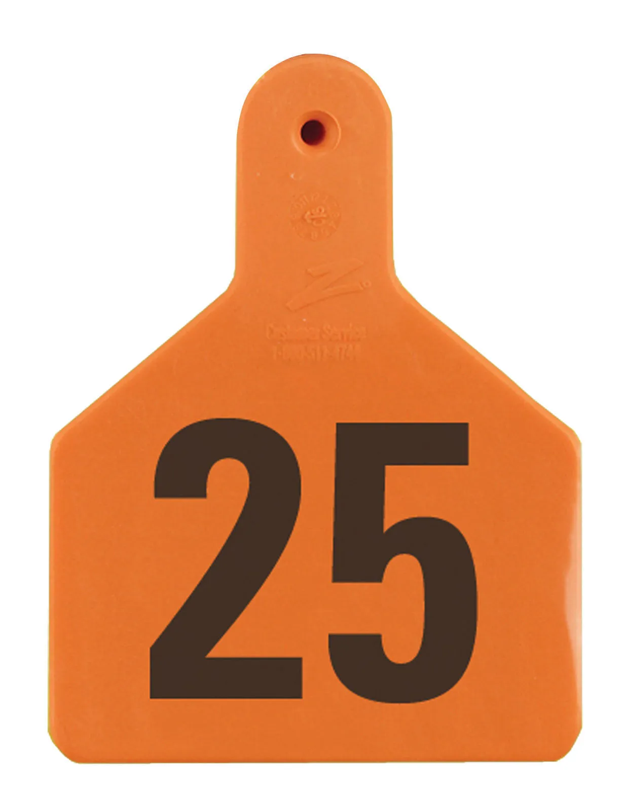 Z Tags Numbered Ear Tags (Calf), 25 count