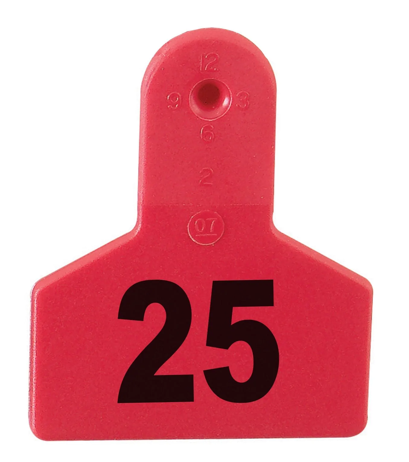 Z Tags Numbered Livestock Ear Tags (Small), 25 count