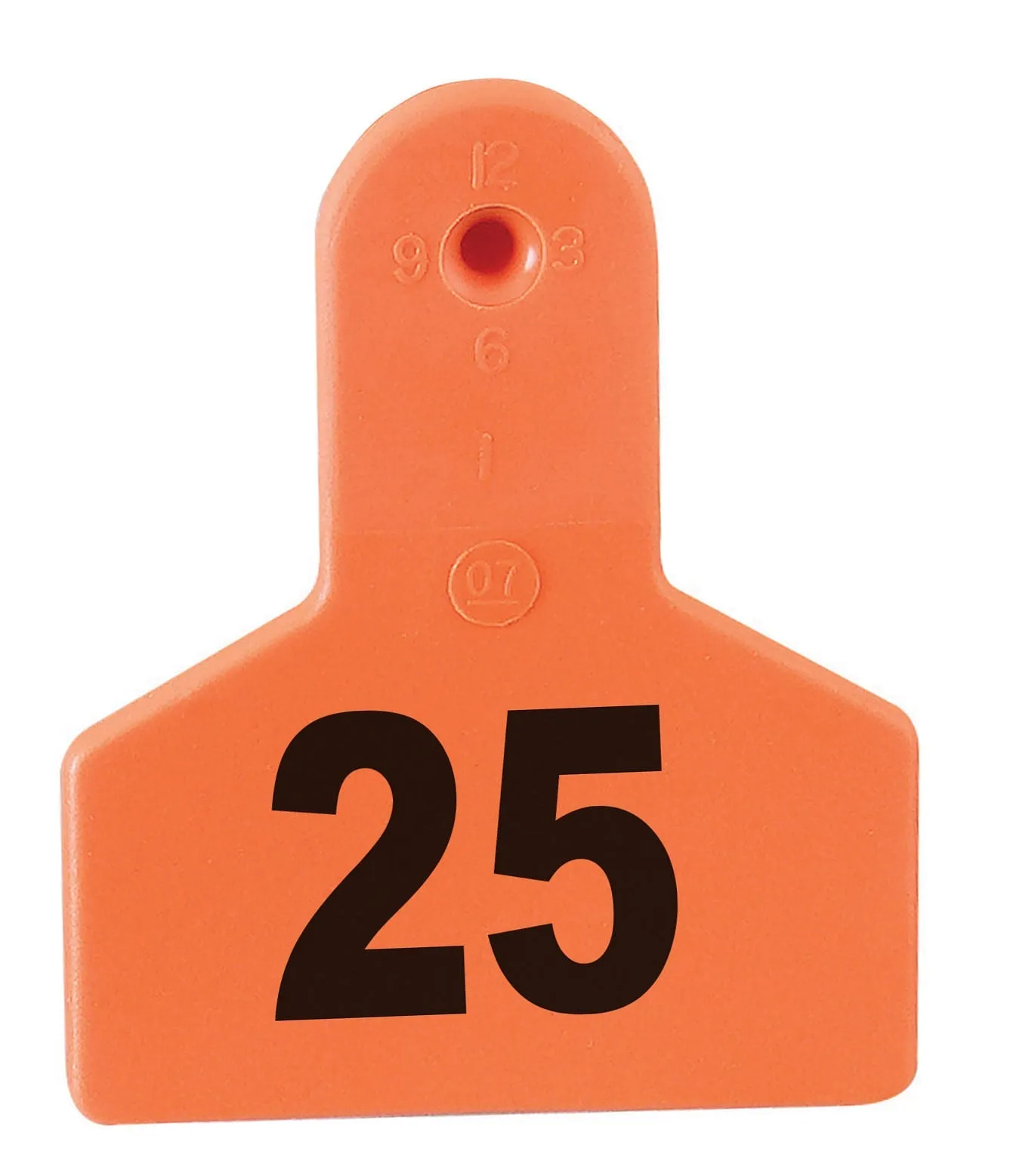 Z Tags Numbered Livestock Ear Tags (Small), 25 count