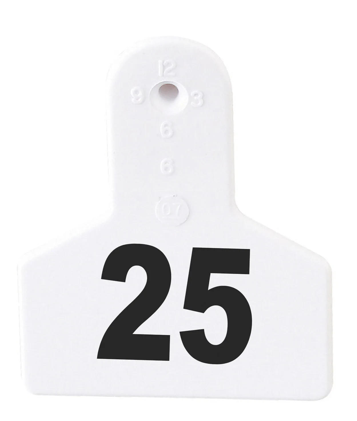 Z Tags Numbered Livestock Ear Tags (Small), 25 count