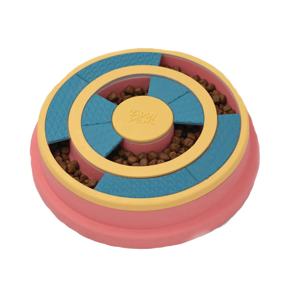 Zippypaws Smartypaws Puzzler Feeder Bowl Wagging Wheel